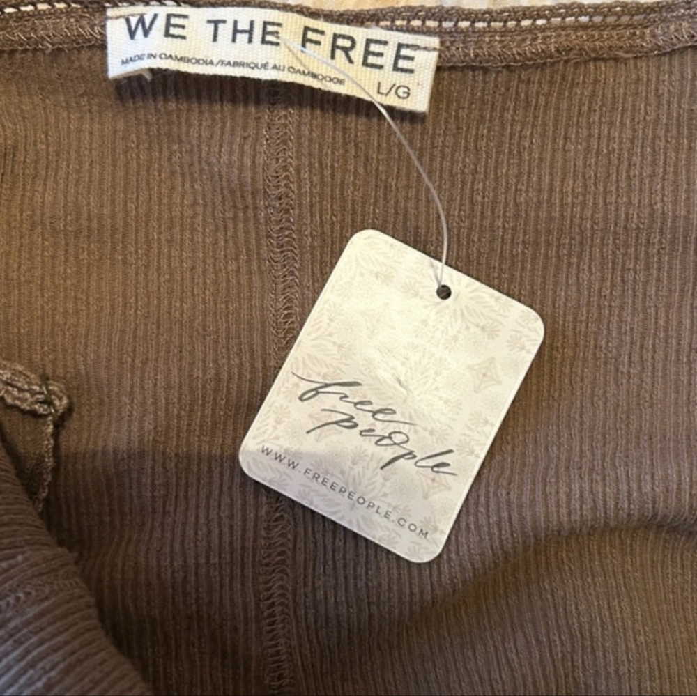 NWT Free People We The Free Tank(size Large) - Picture 4 of 5